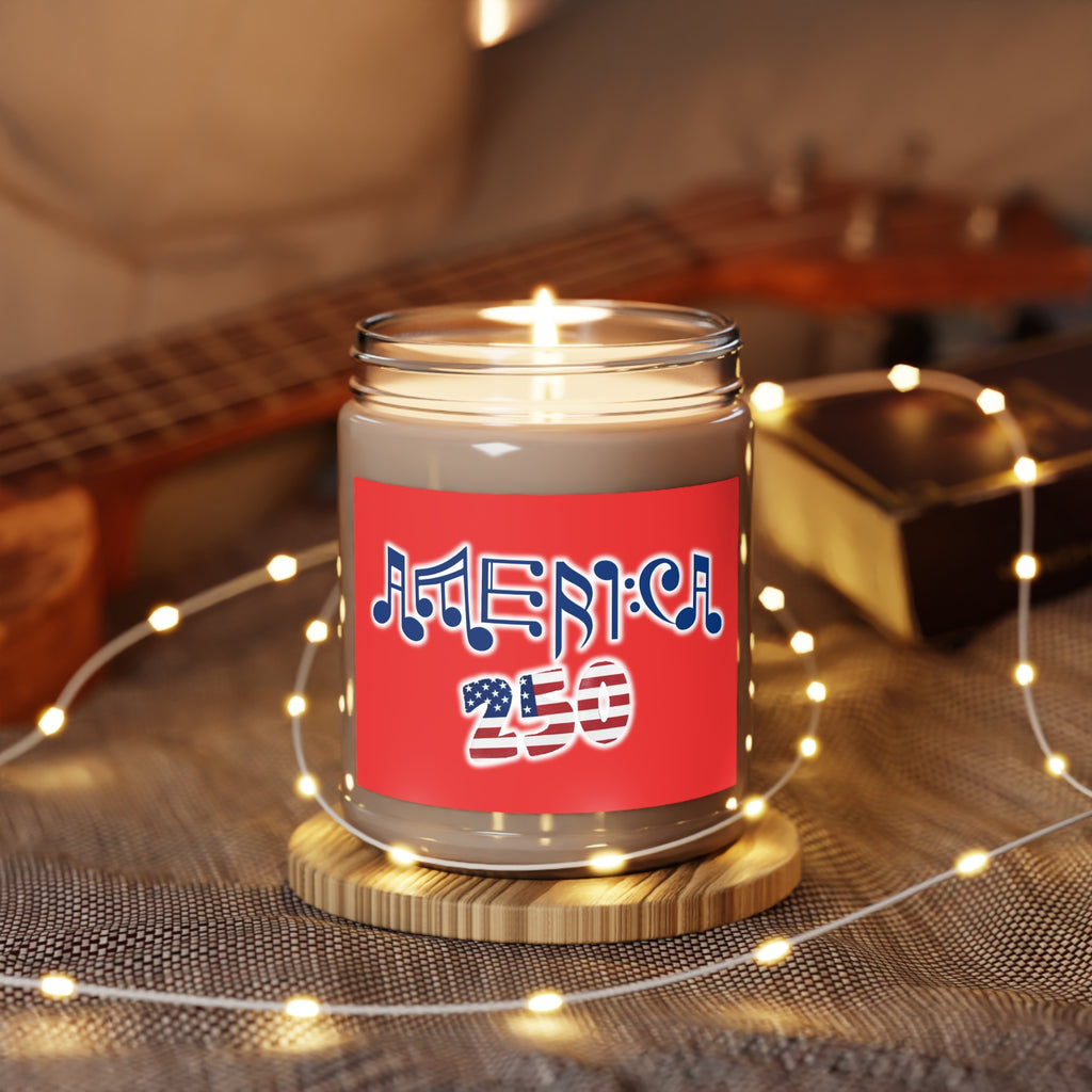 "America 250" Commemorative Red Label Soy Candle