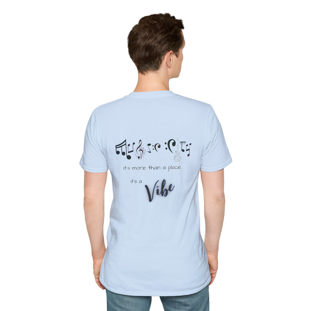 "Music City© Vibe" Unisex Double-Sided Tee