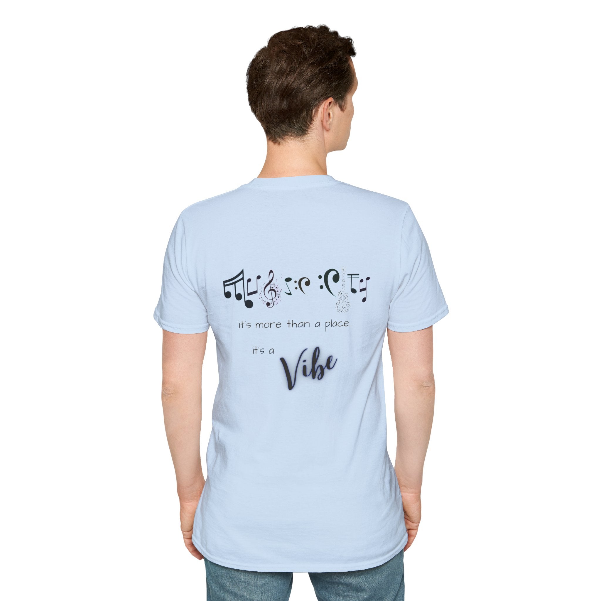 "Music City© Vibe" Unisex Double-Sided Tee