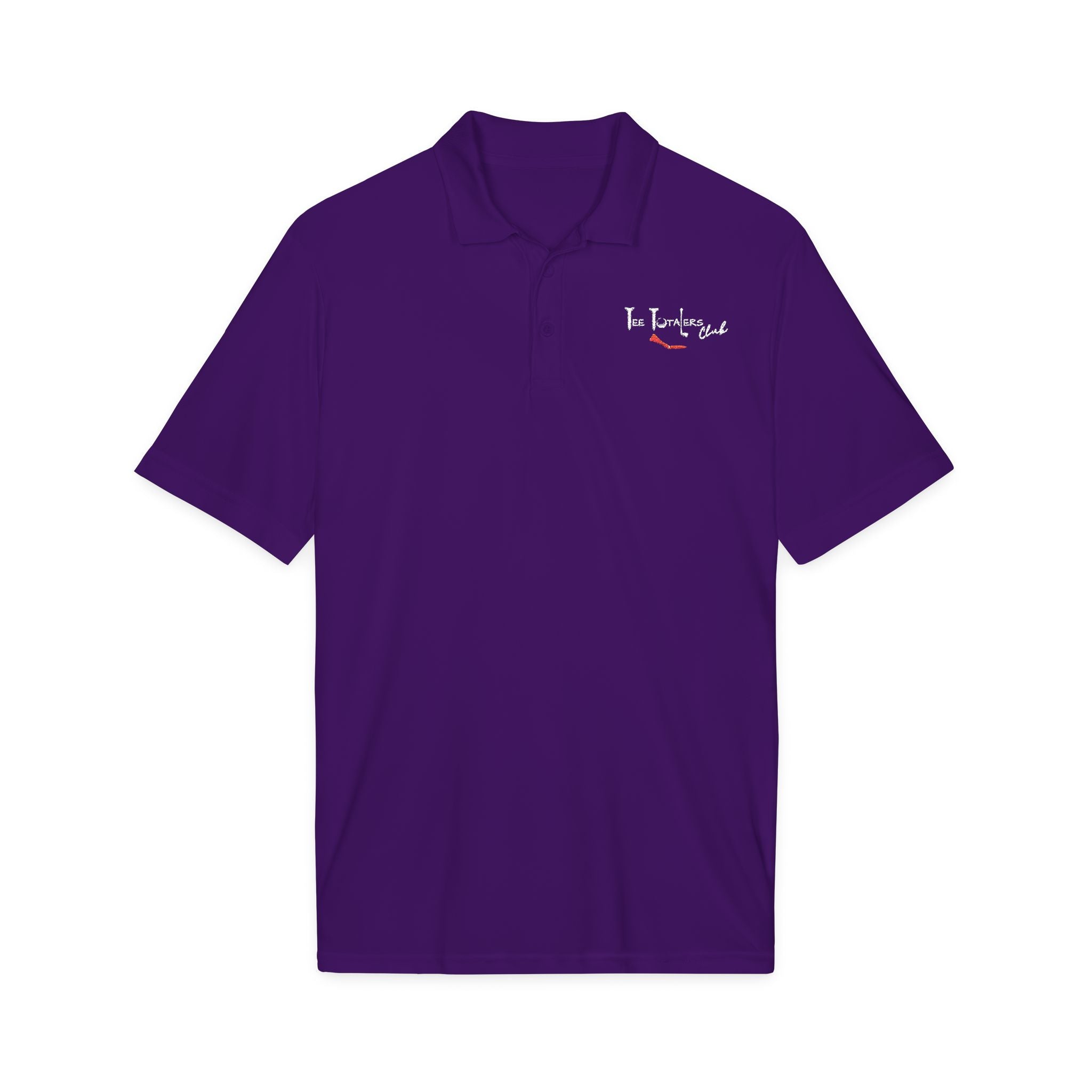 The "Tee Totalers Club" Embroidered Performance Polo