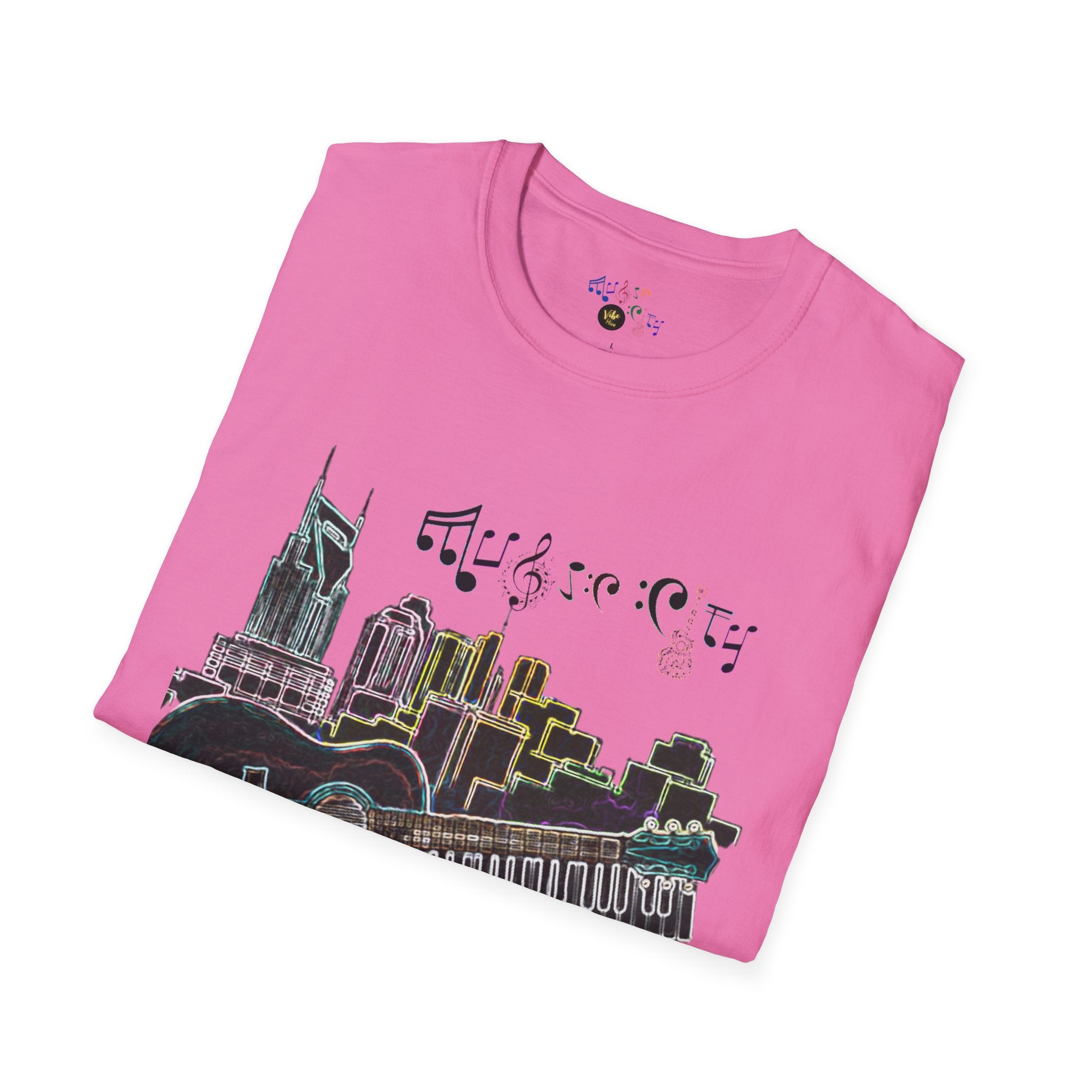 "Music City© Vibe" Unisex Double-Sided Tee
