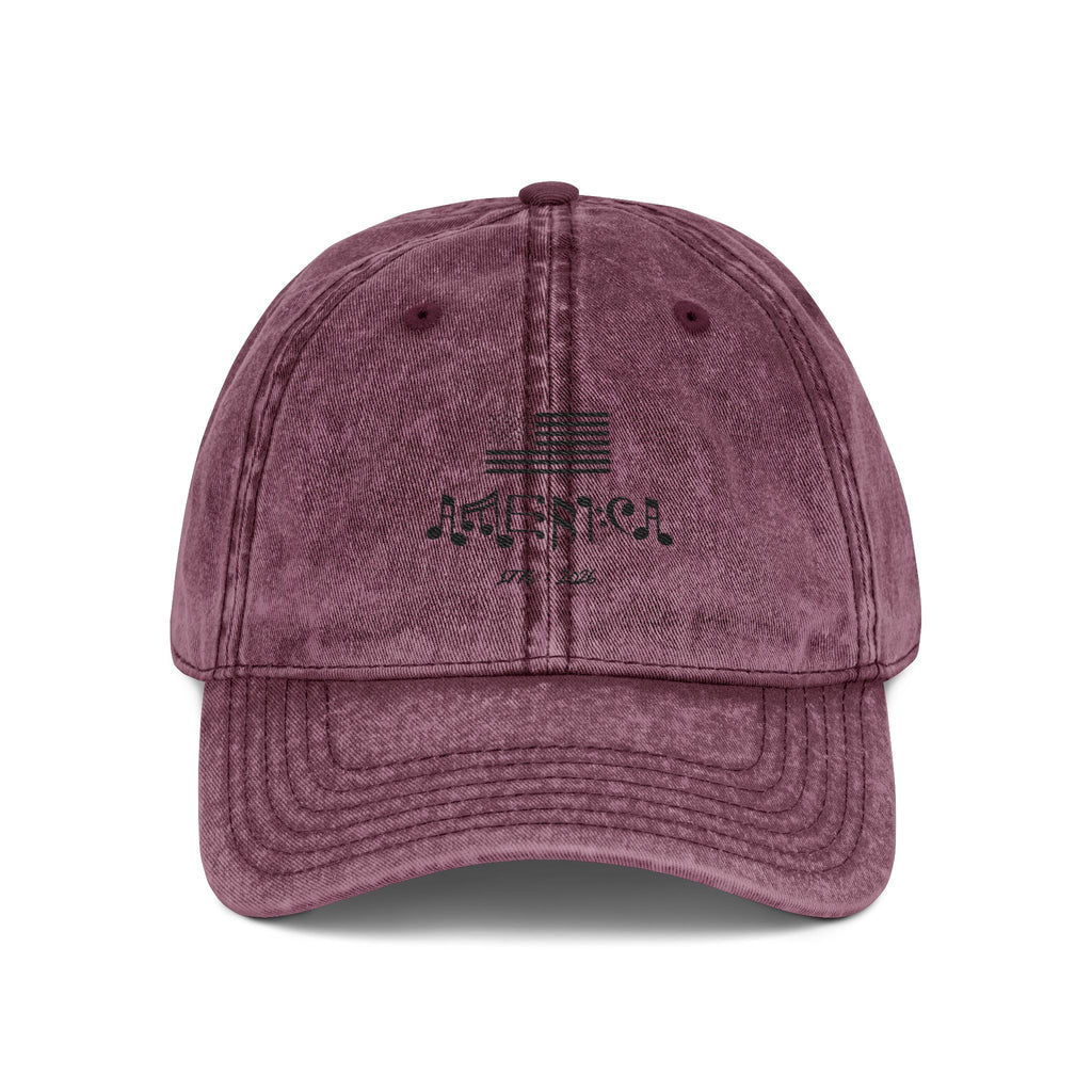 Vintage Embroidered ‘America’ Distressed Cap