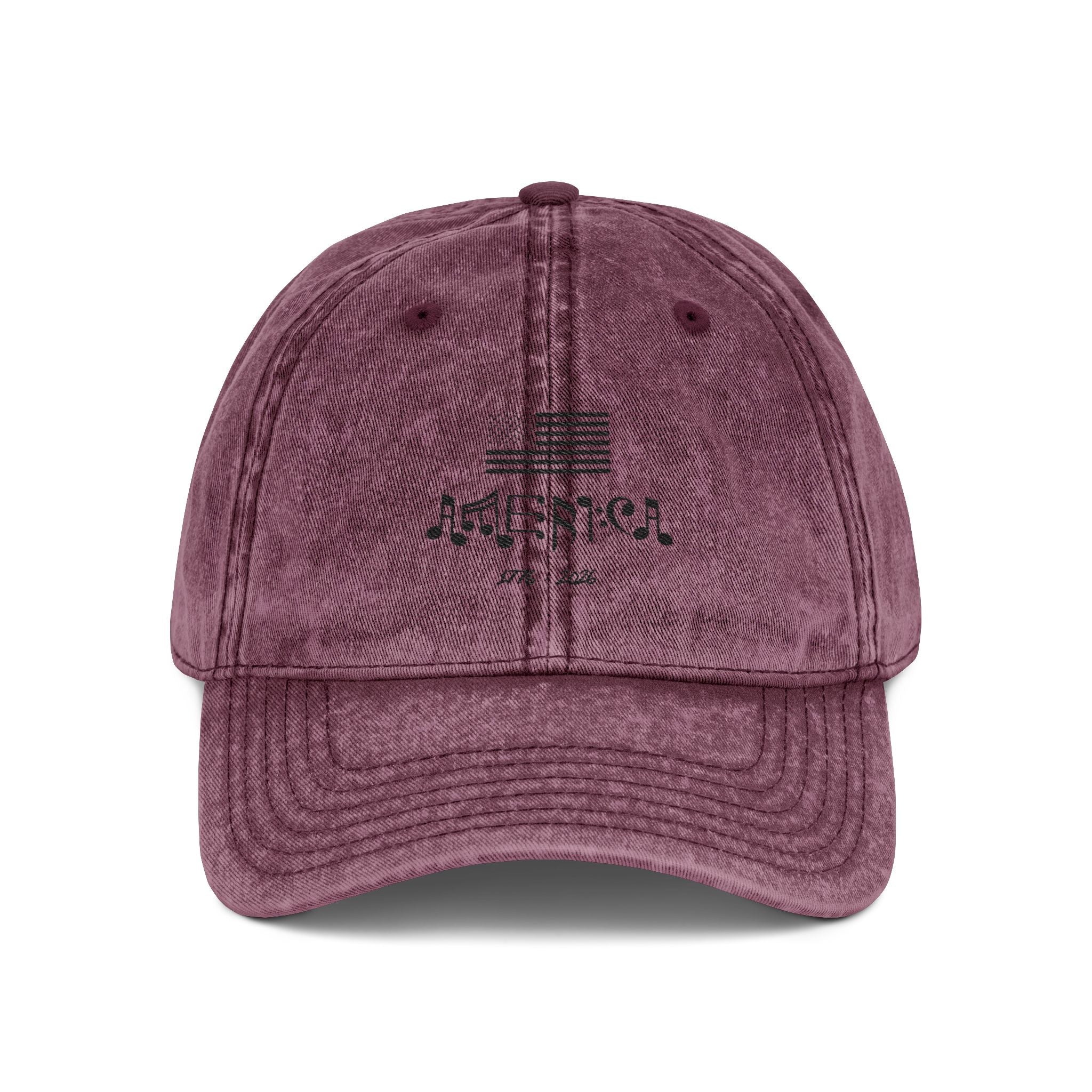 Vintage Embroidered ‘America’ Distressed Cap
