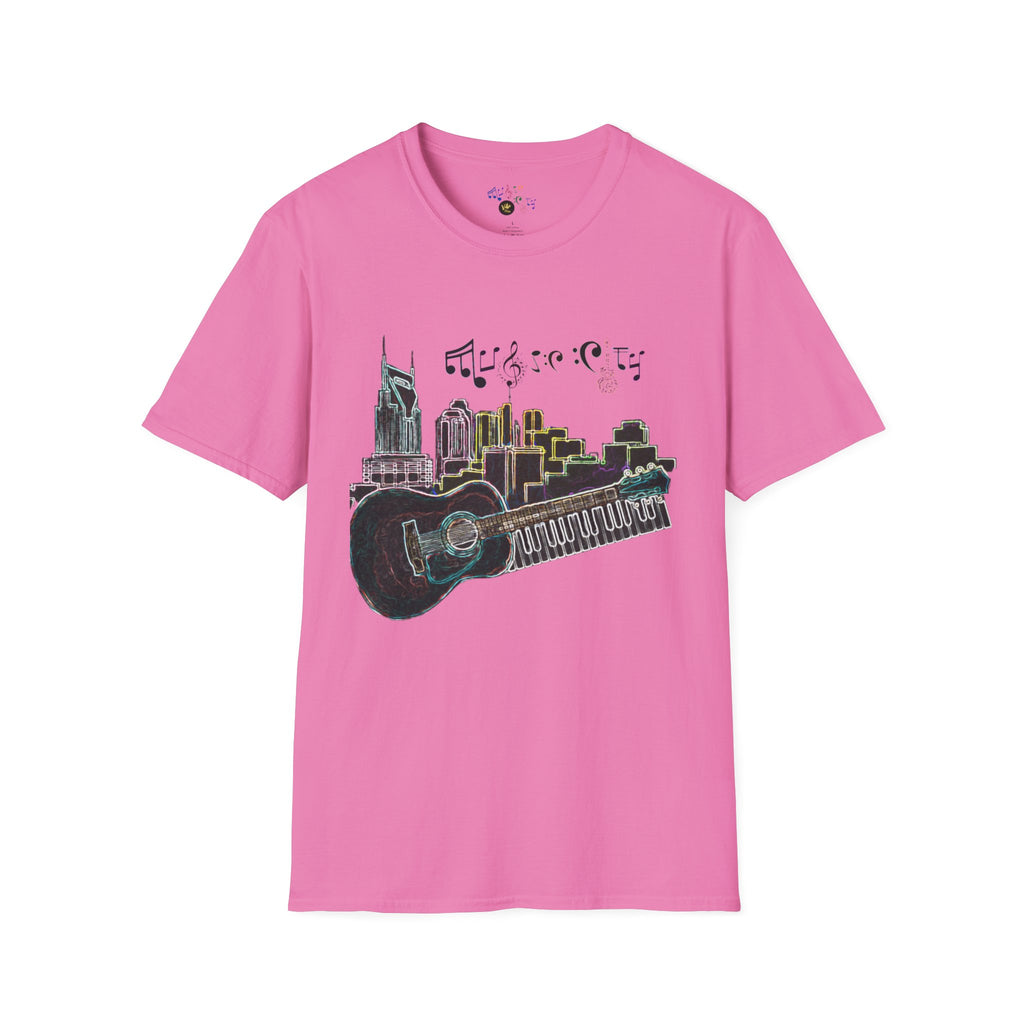 "Music City© Vibe" Unisex Double-Sided Tee