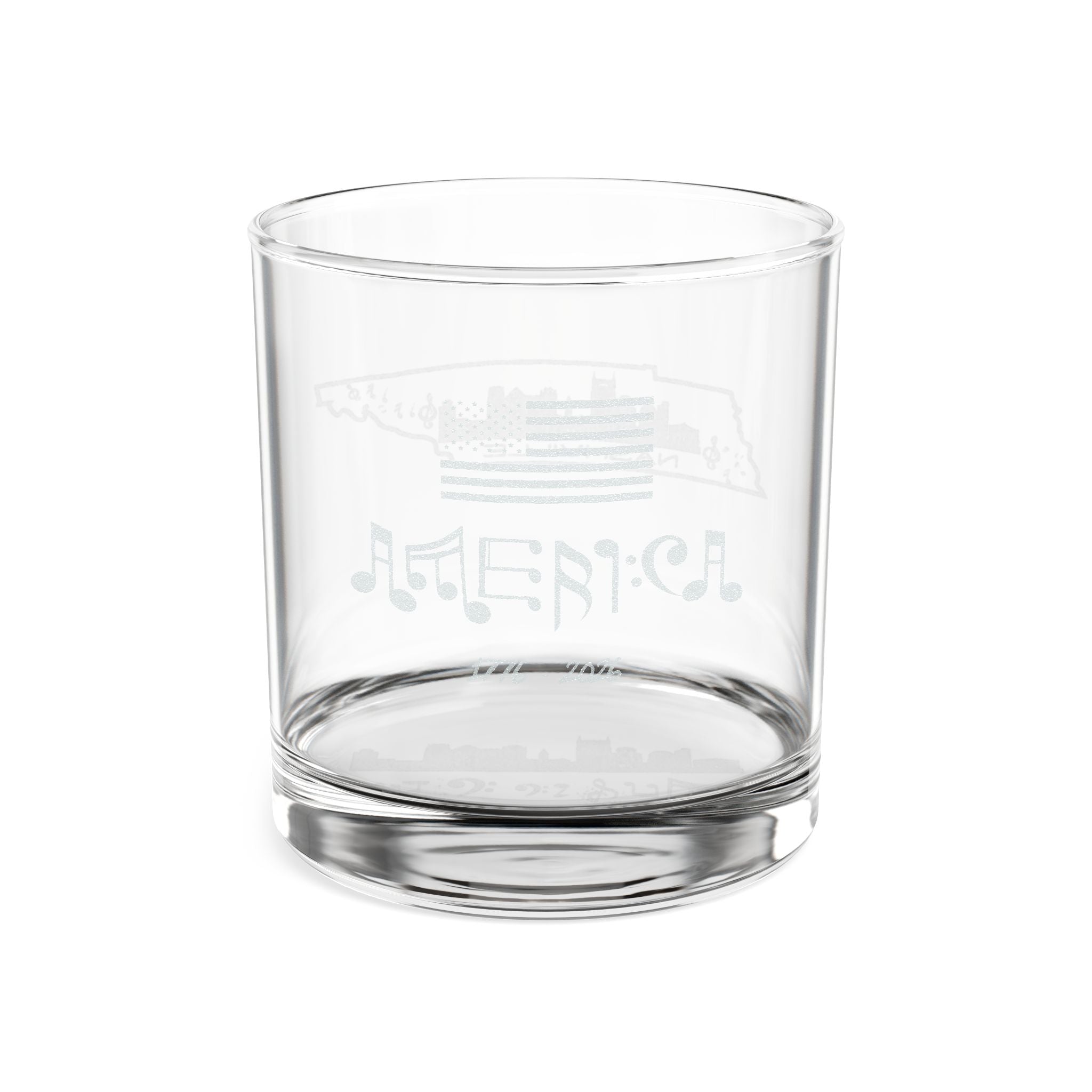 "Patriot’s Playlist & Nashville Horizon" Laser Etched Tumbler
