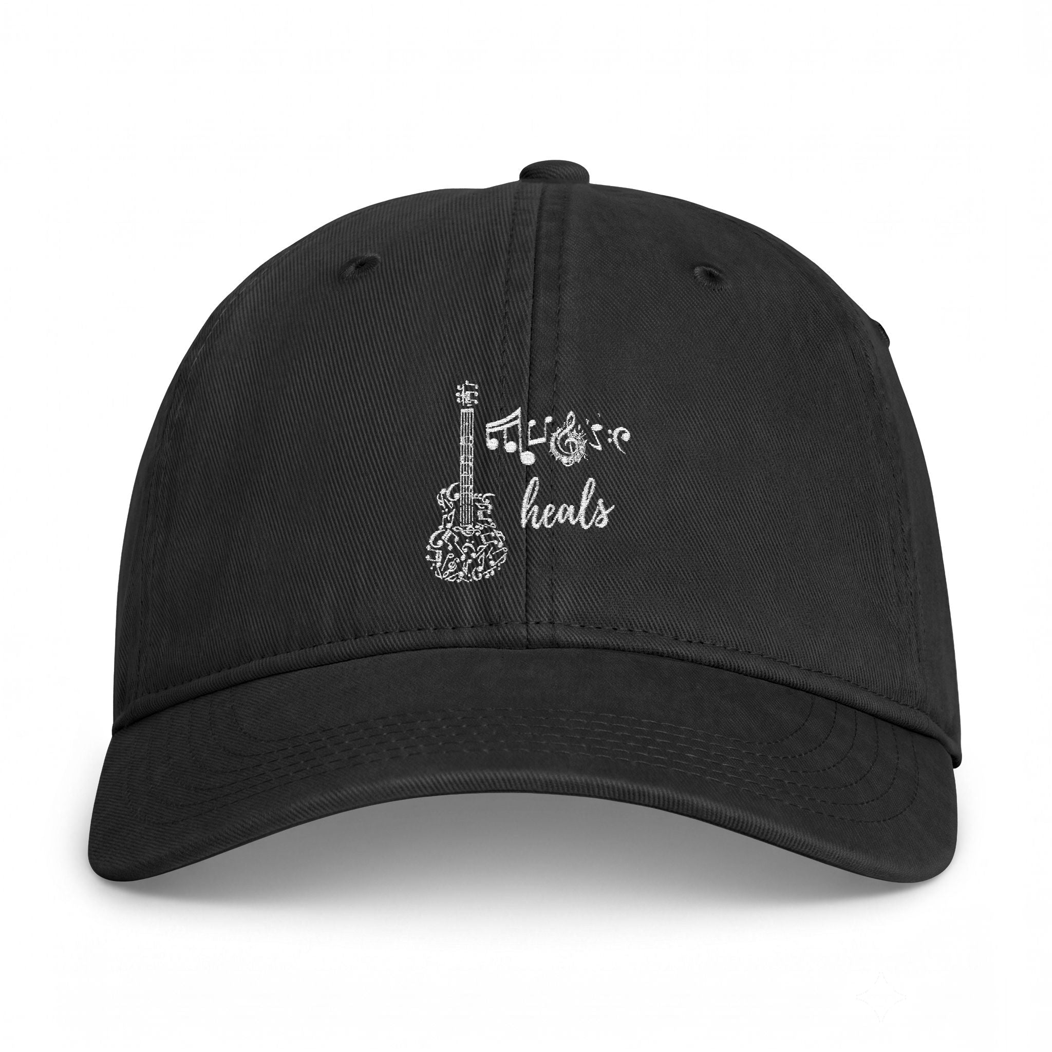 "Music Heals" Vintage Washed Hat