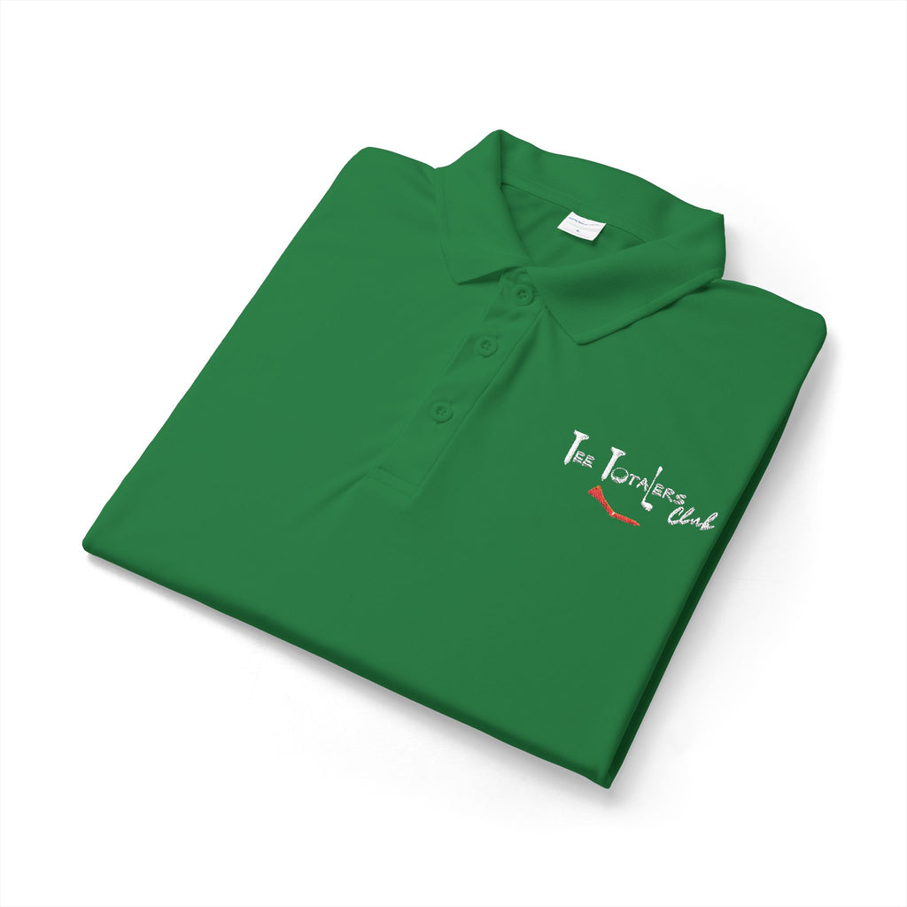 The "Tee Totalers Club" Embroidered Performance Polo