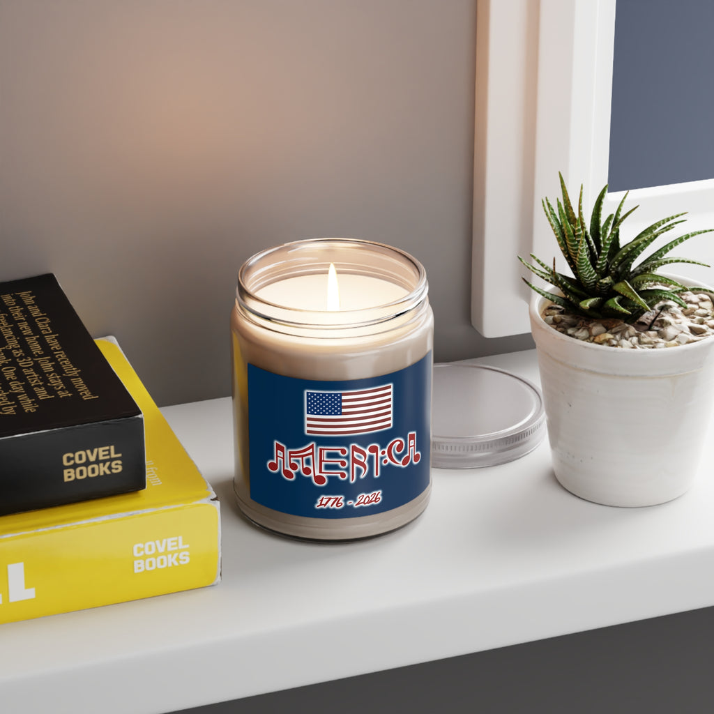 "America 1776-2026" Commemorative Blue Label Soy Candle