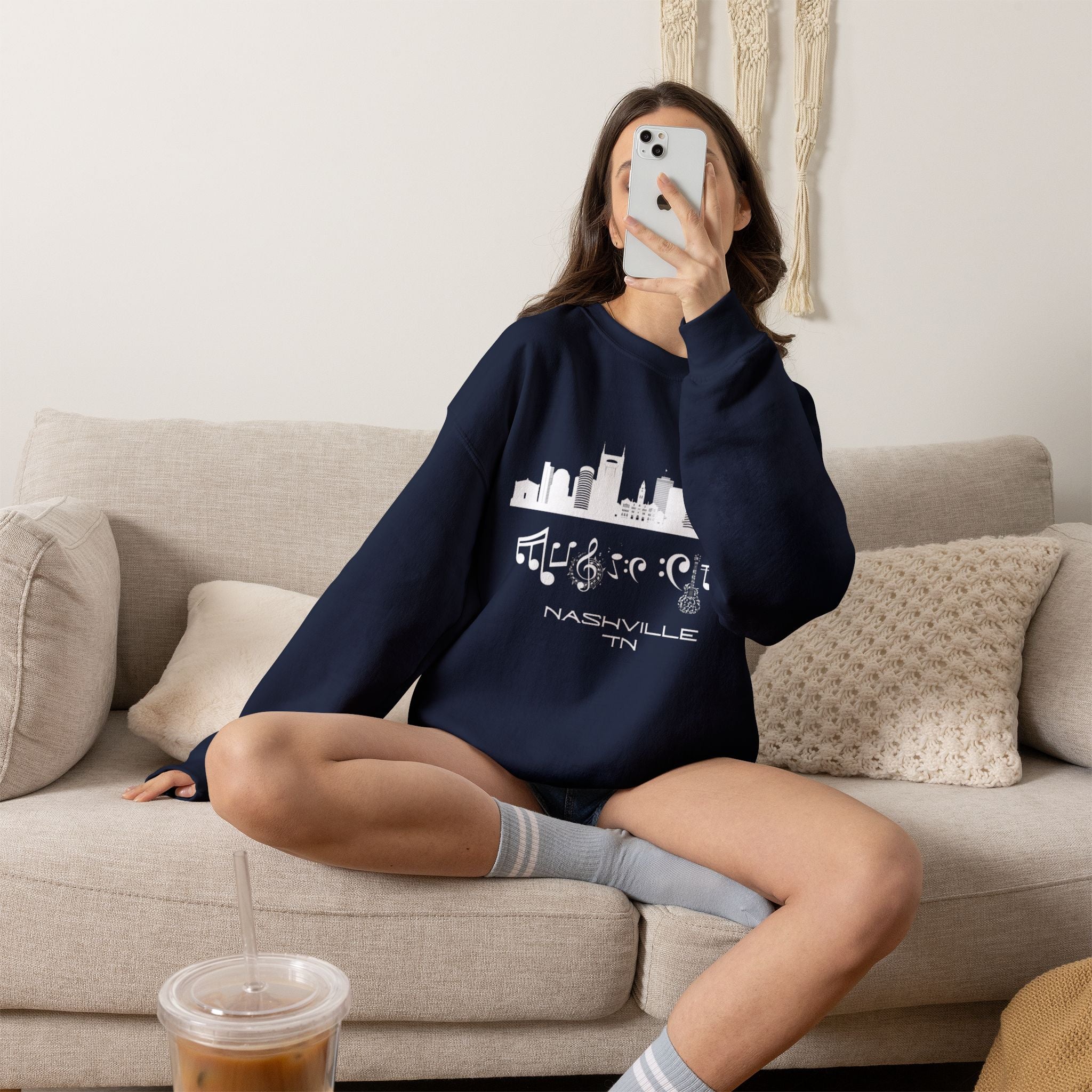 "Music City© Heritage" Embroidered Sweatshirt