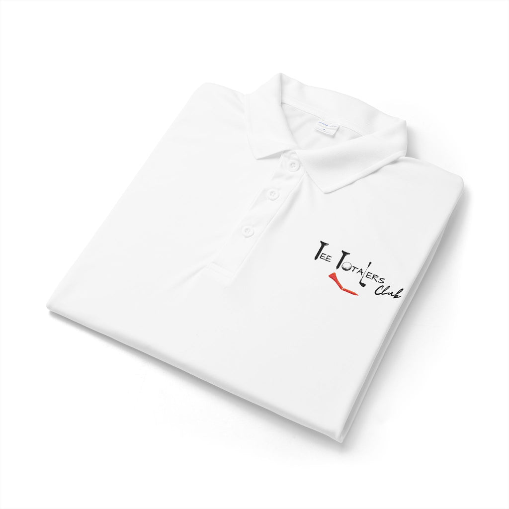 "Tee Totalers Club" Embroidered Performance Polo