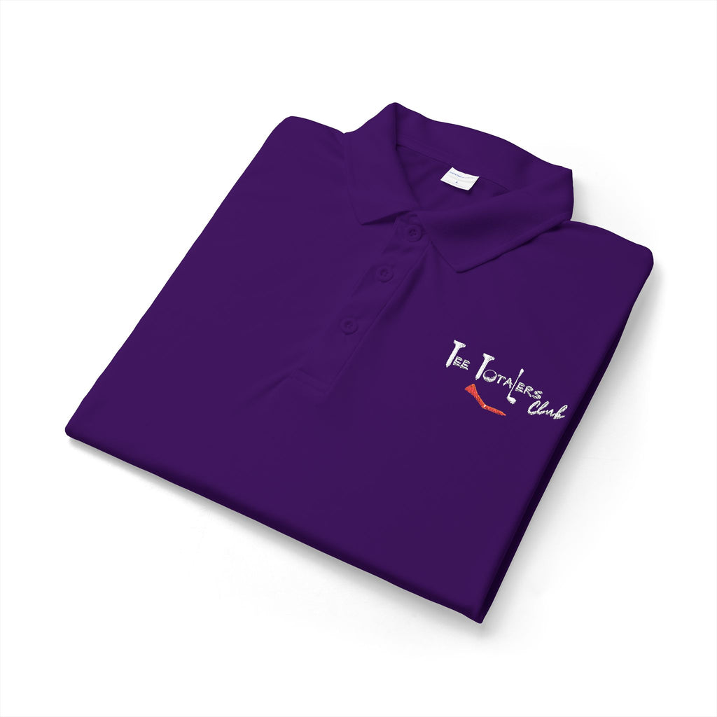 The "Tee Totalers Club" Embroidered Performance Polo