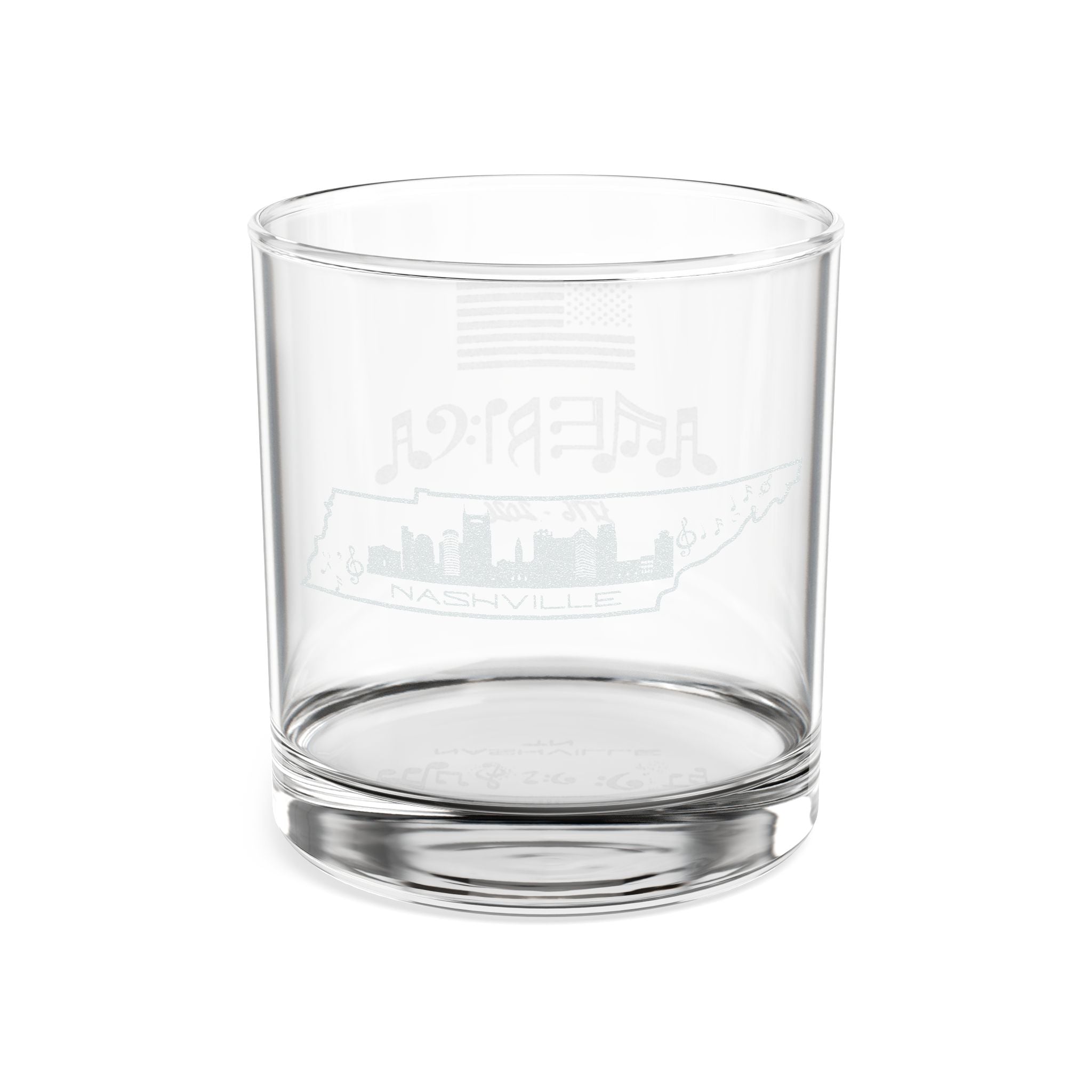"Patriot’s Playlist & Nashville Horizon" Laser Etched Tumbler