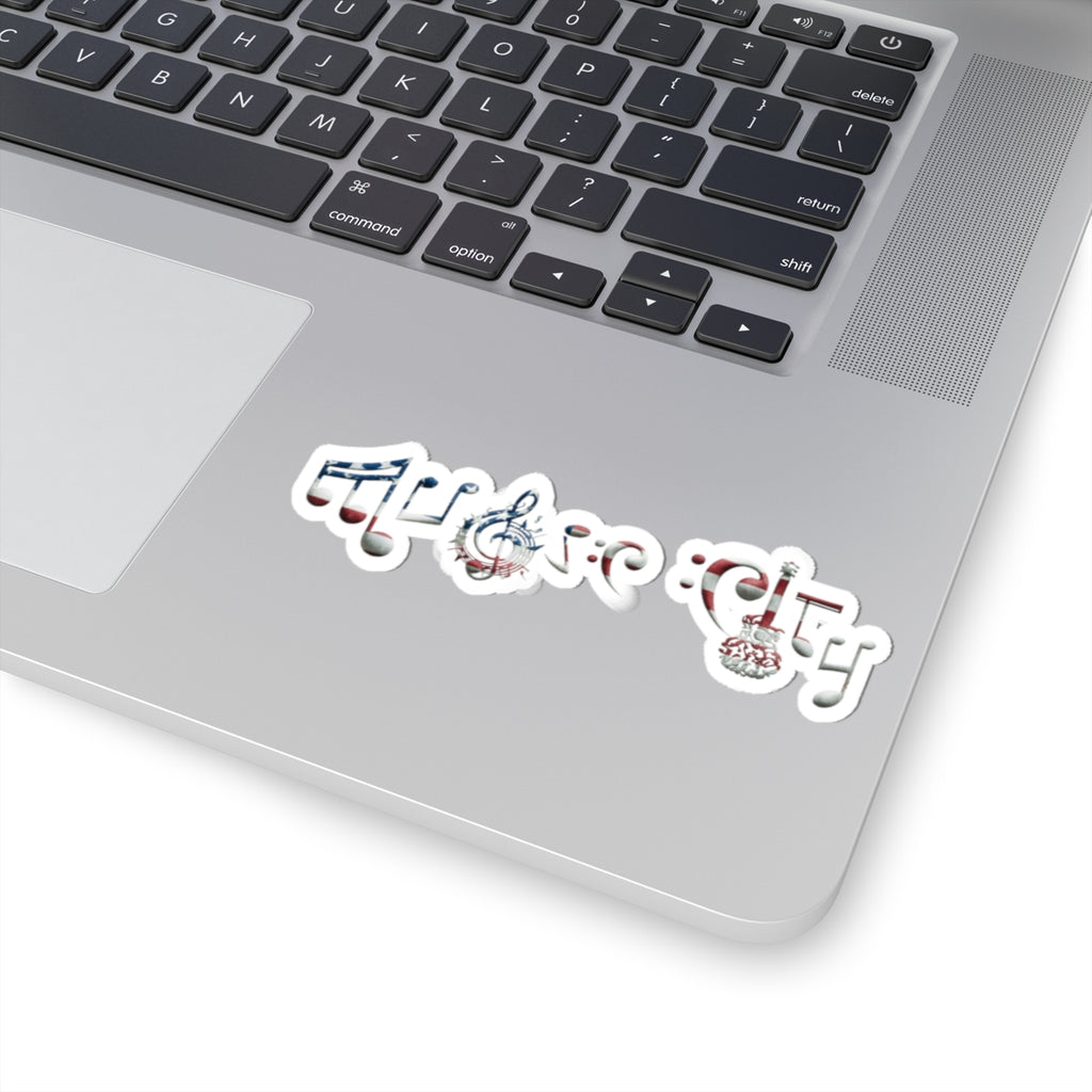 "Music City© Patriotic Pride" Kiss-Cut Sticker