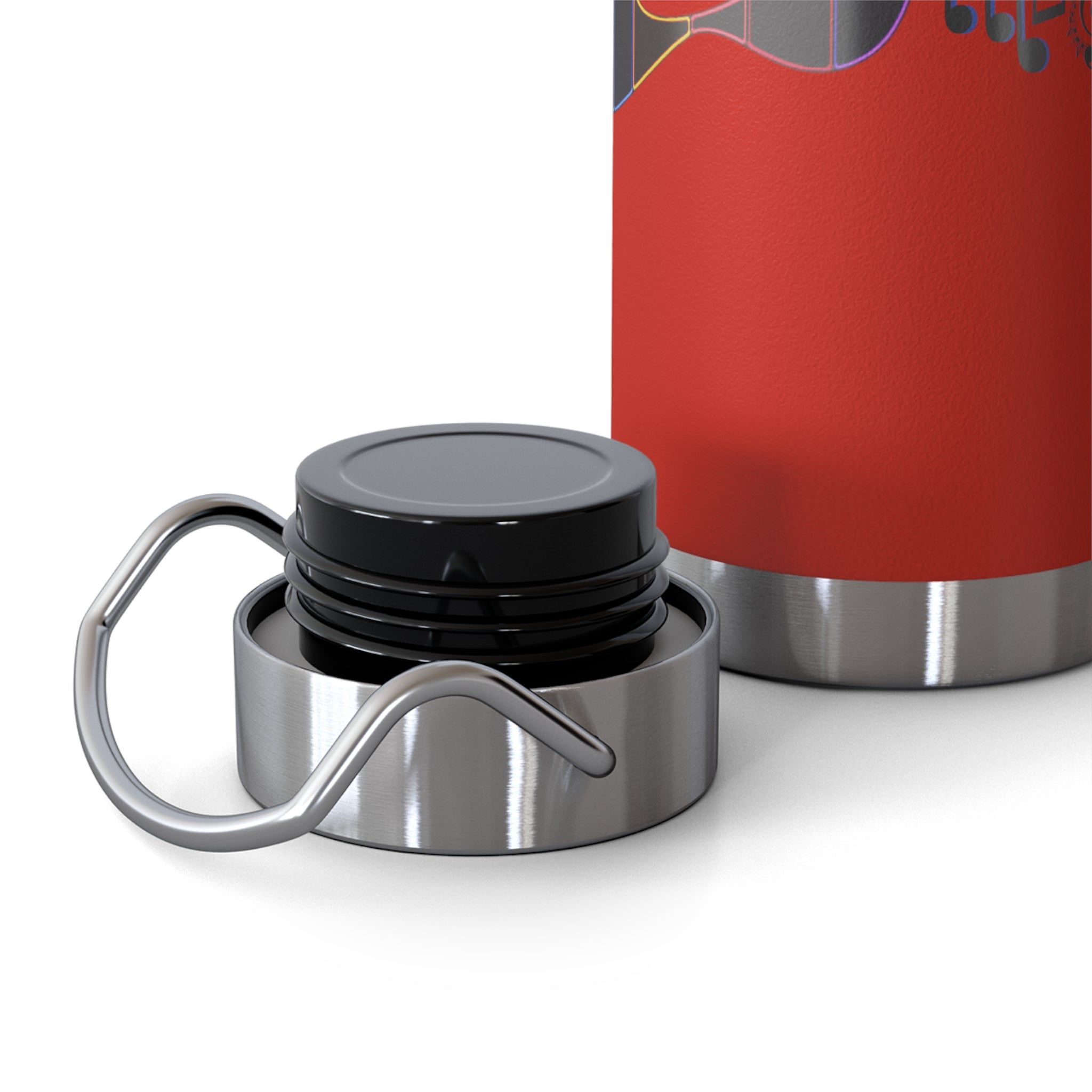 Artistic Music City Skyline Guitar Vacuum-Insulated Bottle