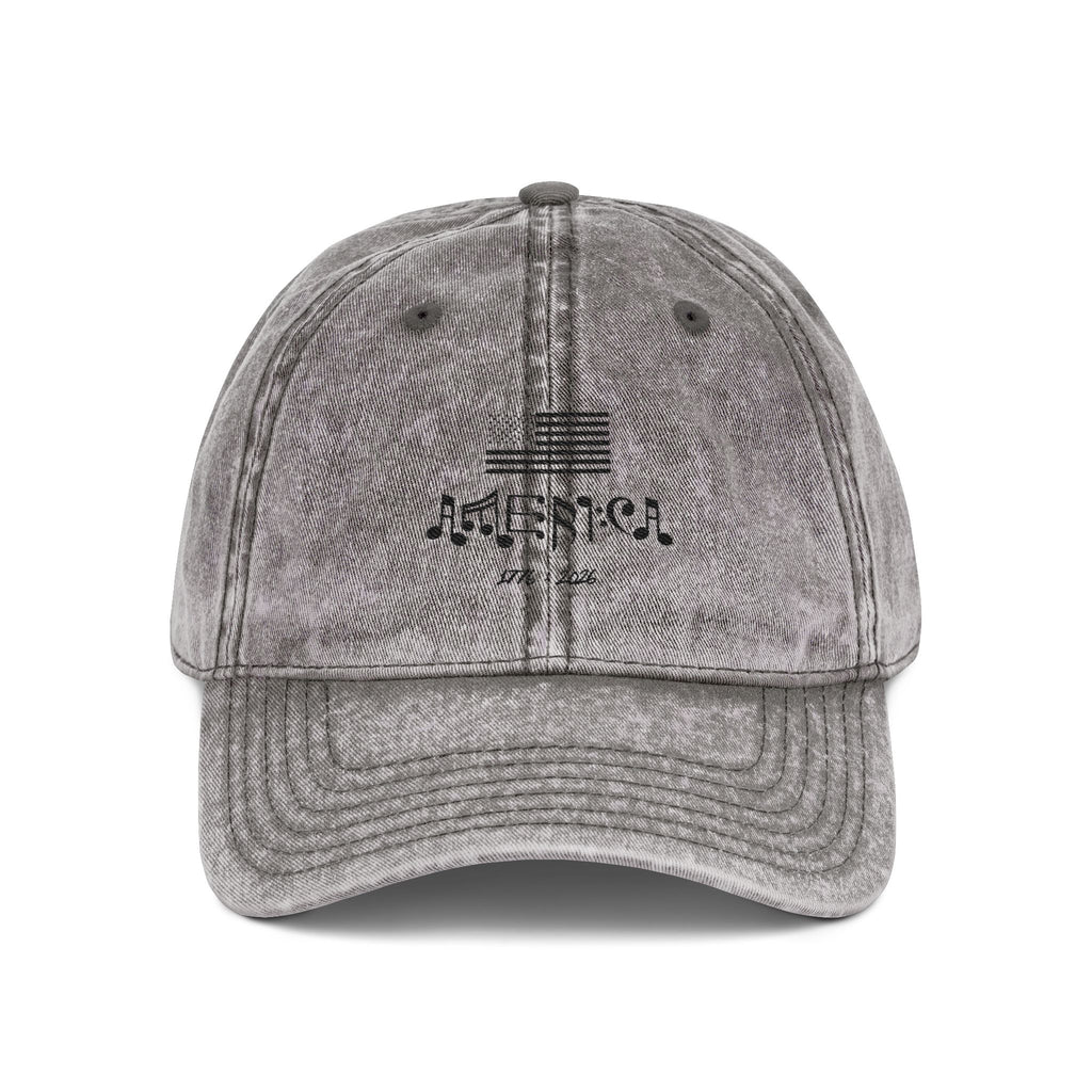 Vintage Embroidered ‘America’ Distressed Cap