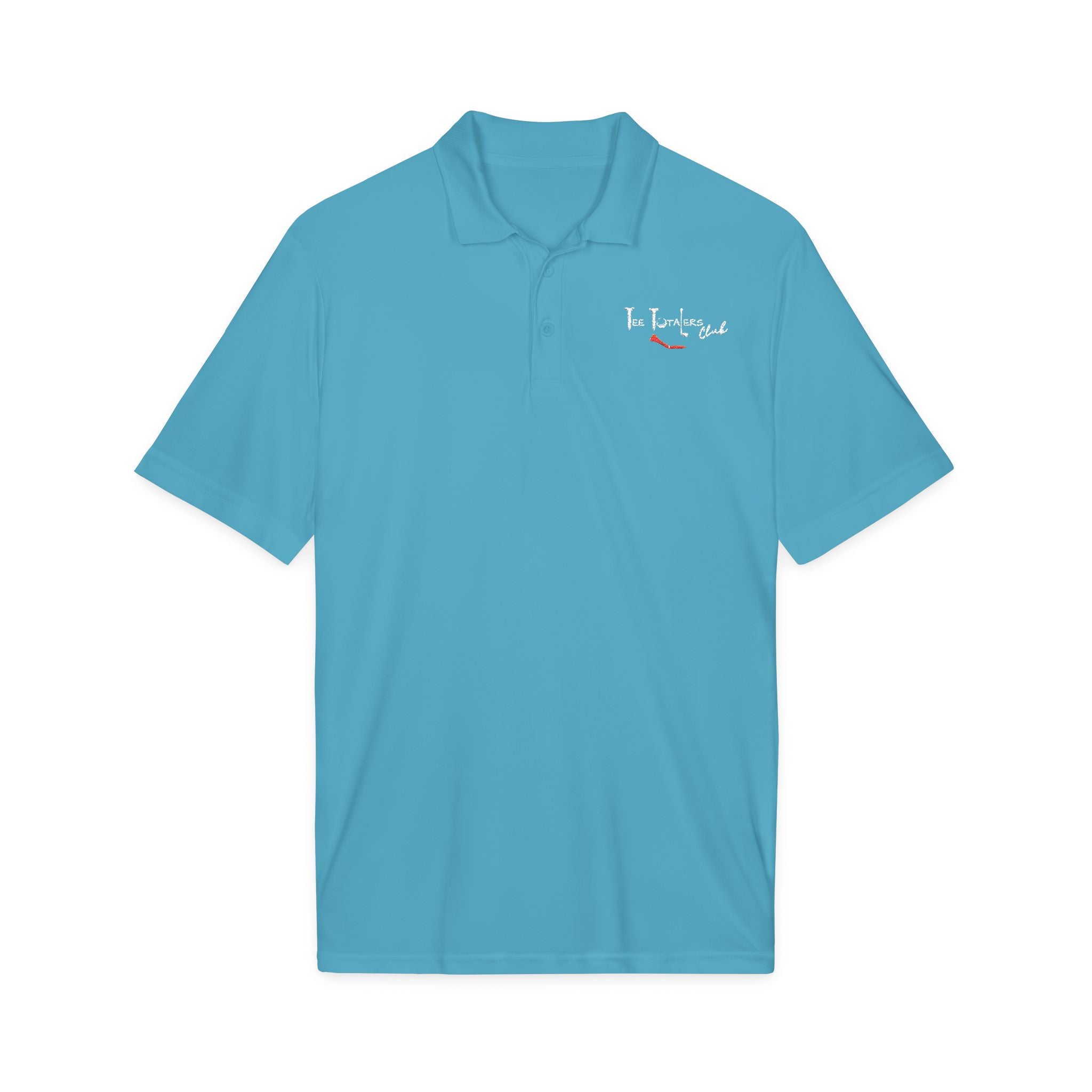 The "Tee Totalers Club" Embroidered Performance Polo