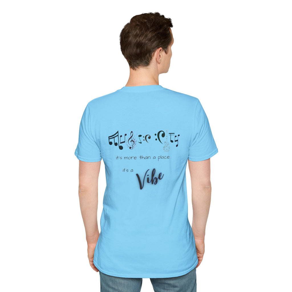 "Music City© Vibe" Unisex Double-Sided Tee